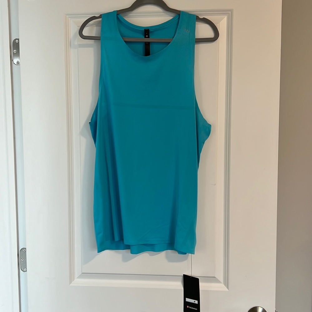 Mens lululemon fast and free singlet breathe tank